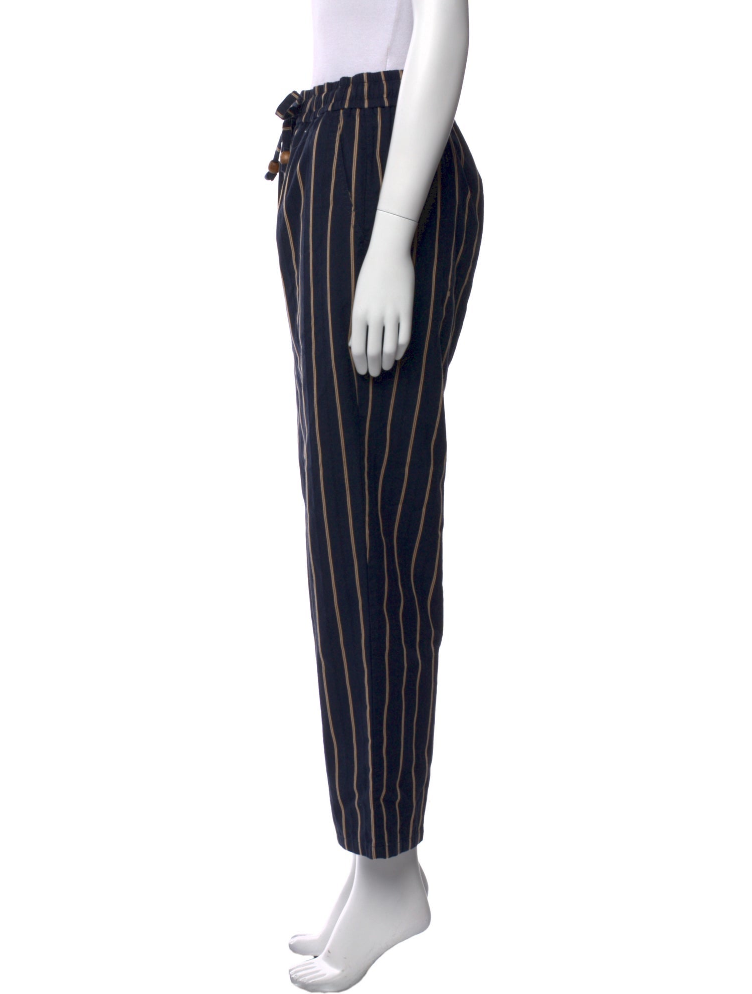 Tombolo Striped Wide Leg Pants