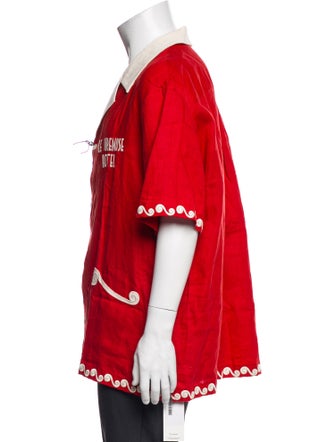 Tombolo Graphic Print Short Sleeve Shirt