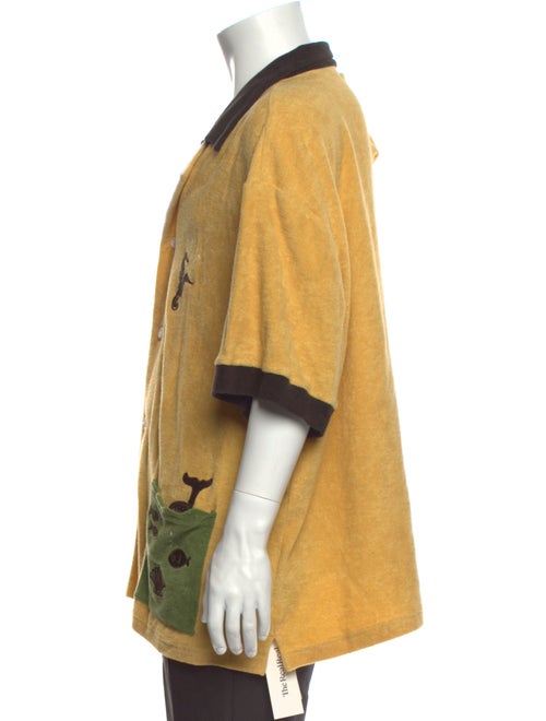 Tombolo Graphic Print Three-Quarter Sleeve Shirt