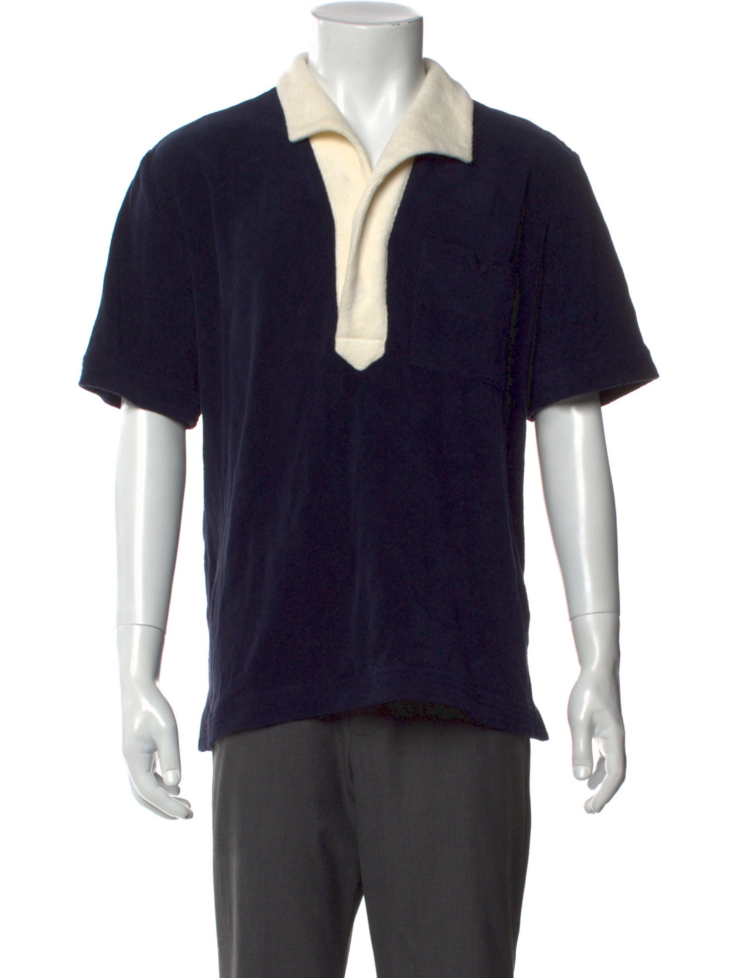 Tombolo V-Neck Short Sleeve Polo Shirt w/ Tags