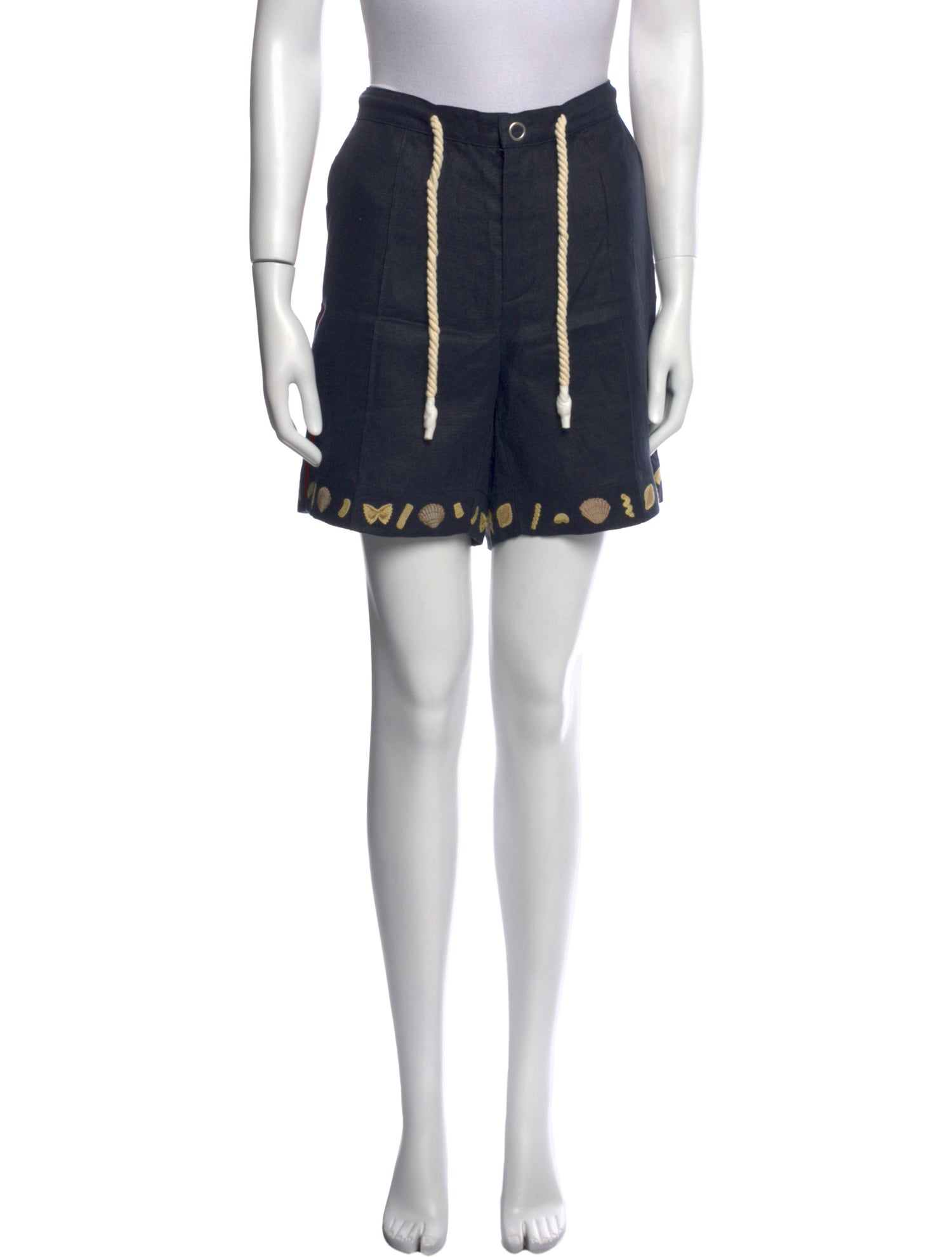 Tombolo Linen Knee-Length Shorts