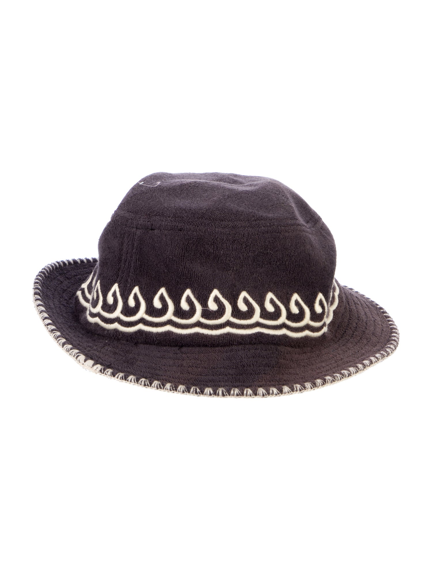 Tombolo Embroidered Terry Cloth Hat