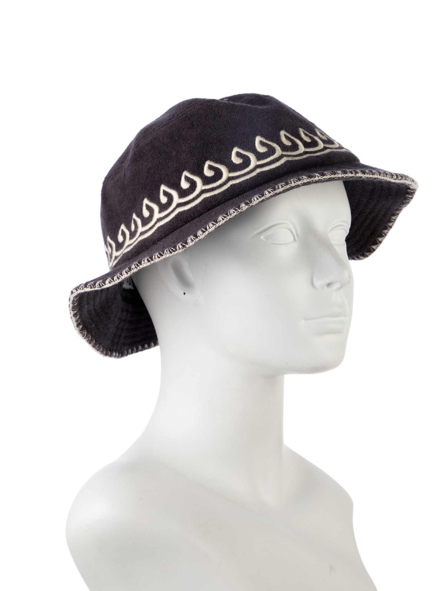 Tombolo Embroidered Terry Cloth Hat
