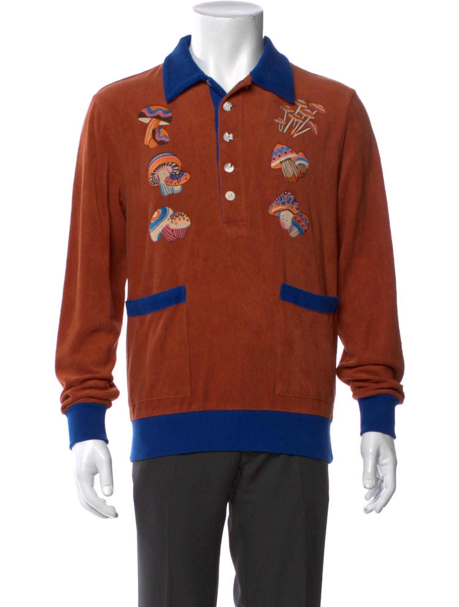 Tombolo Graphic Print Long Sleeve Shirt