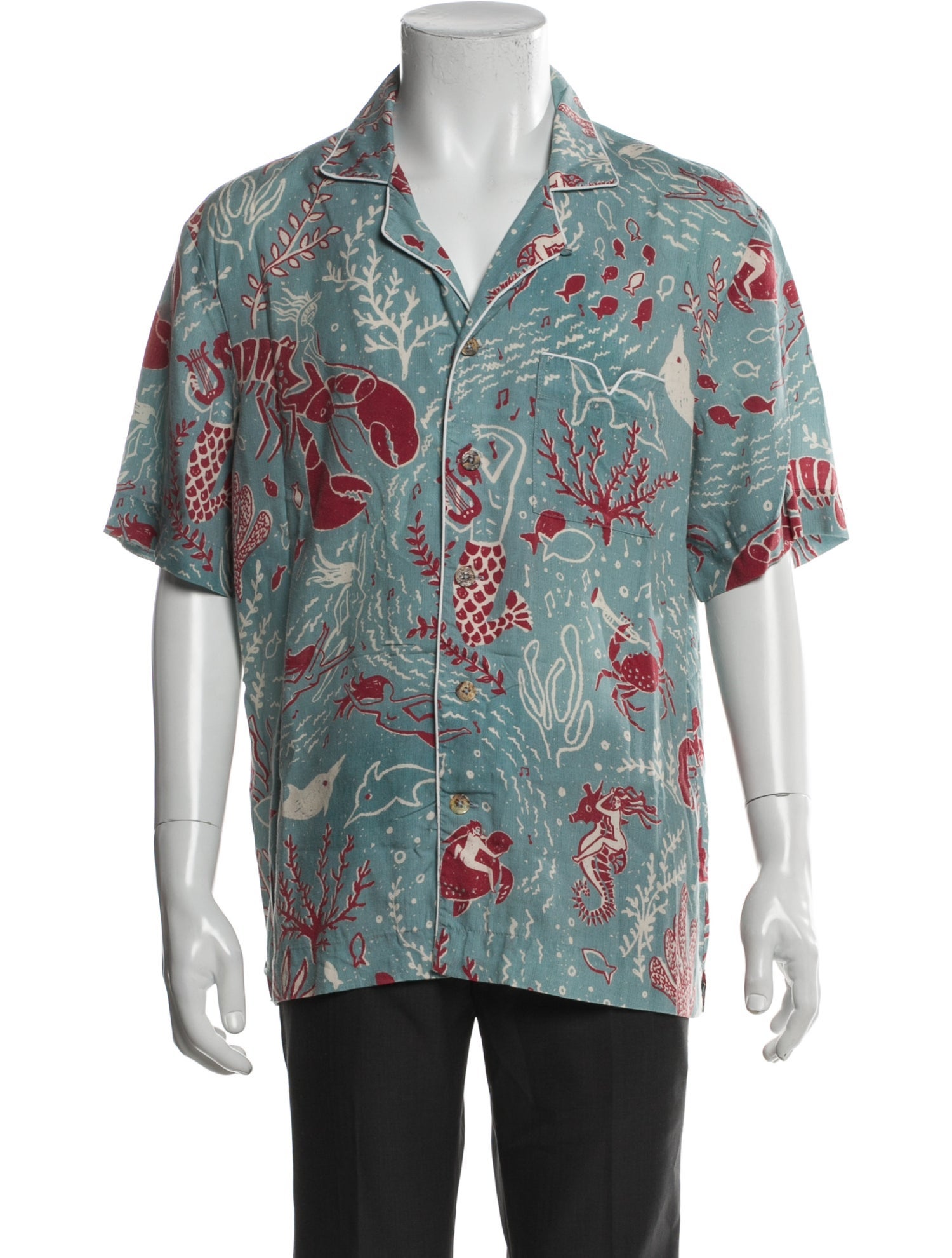 Tombolo Printed Short Sleeve Shirt