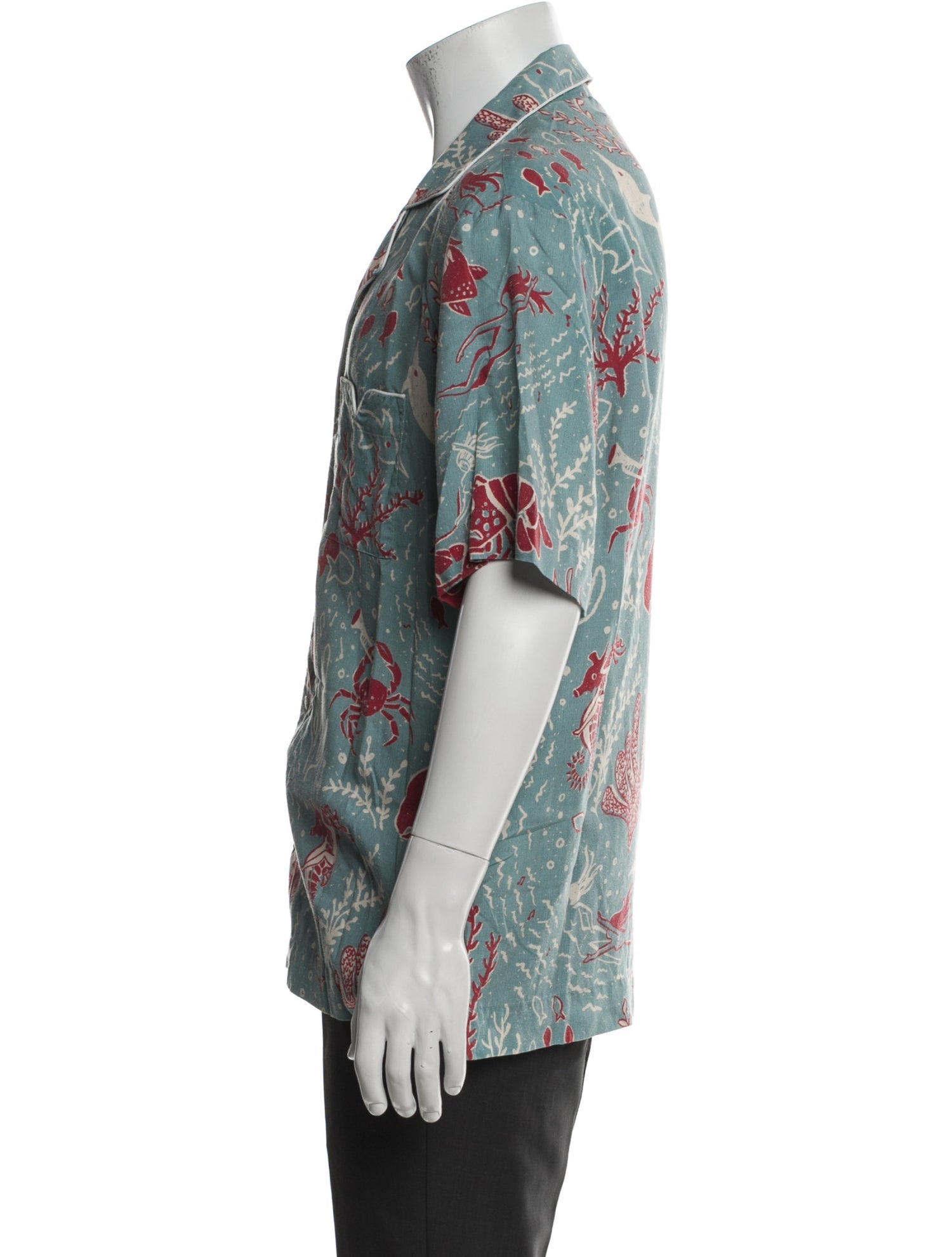 Tombolo Printed Short Sleeve Shirt