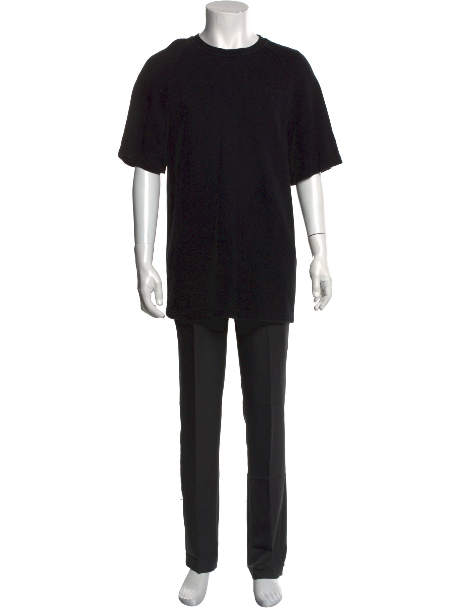 Tom Rebl Crew Neck Three-Quarter Sleeve Sweatshirt