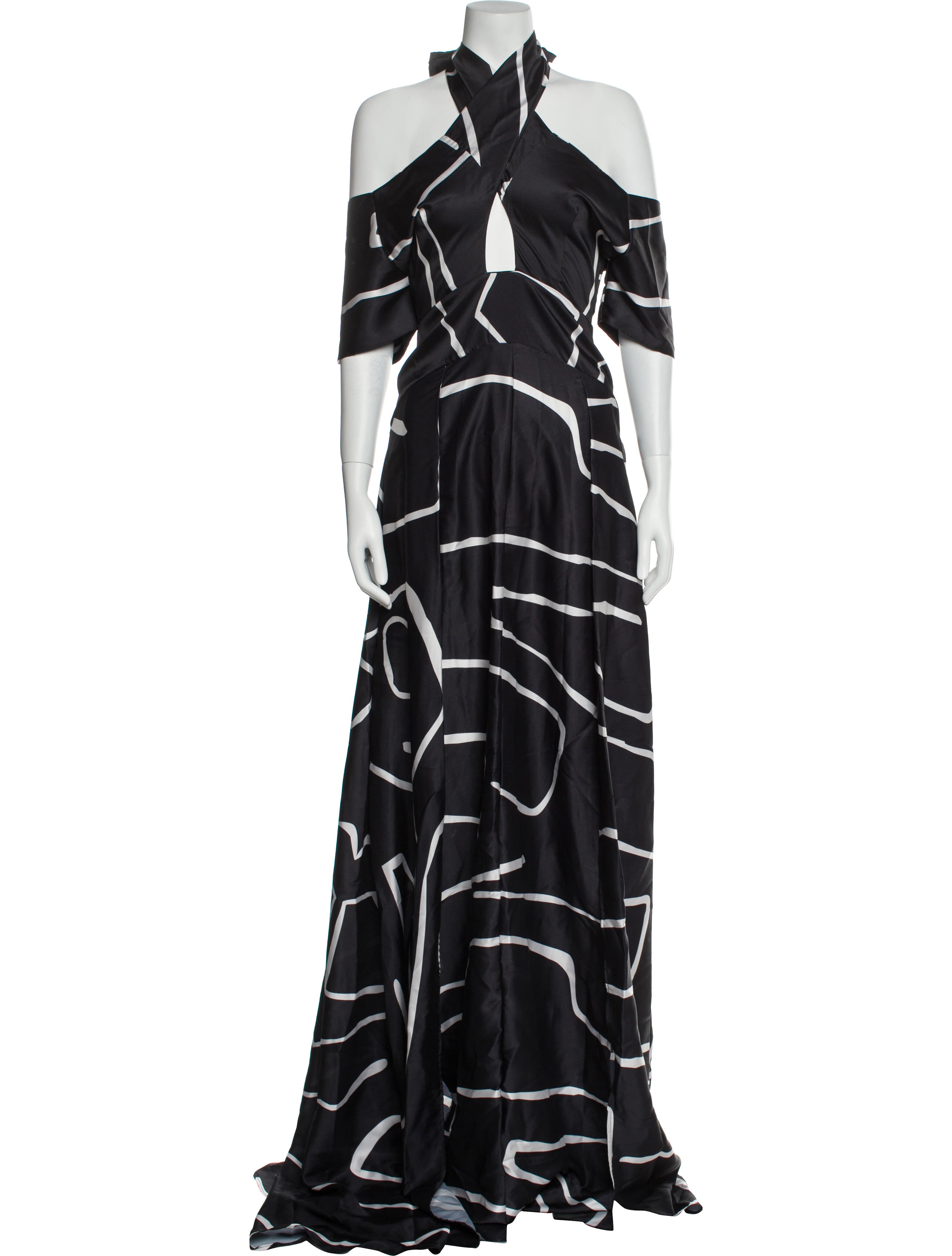 Tongoro Printed Long Dress
