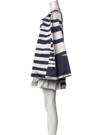 Tongoro Striped Square Neckline Romper