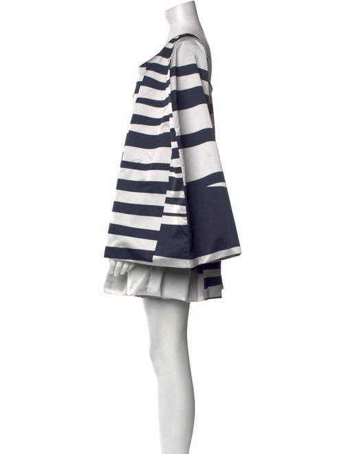 Tongoro Striped Square Neckline Romper