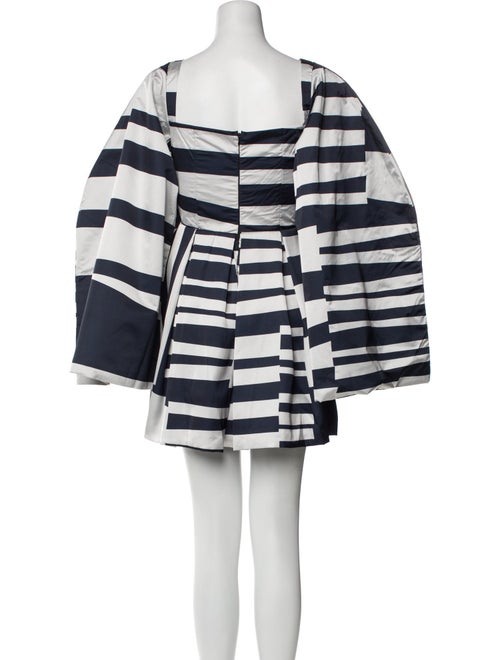 Tongoro Striped Square Neckline Romper