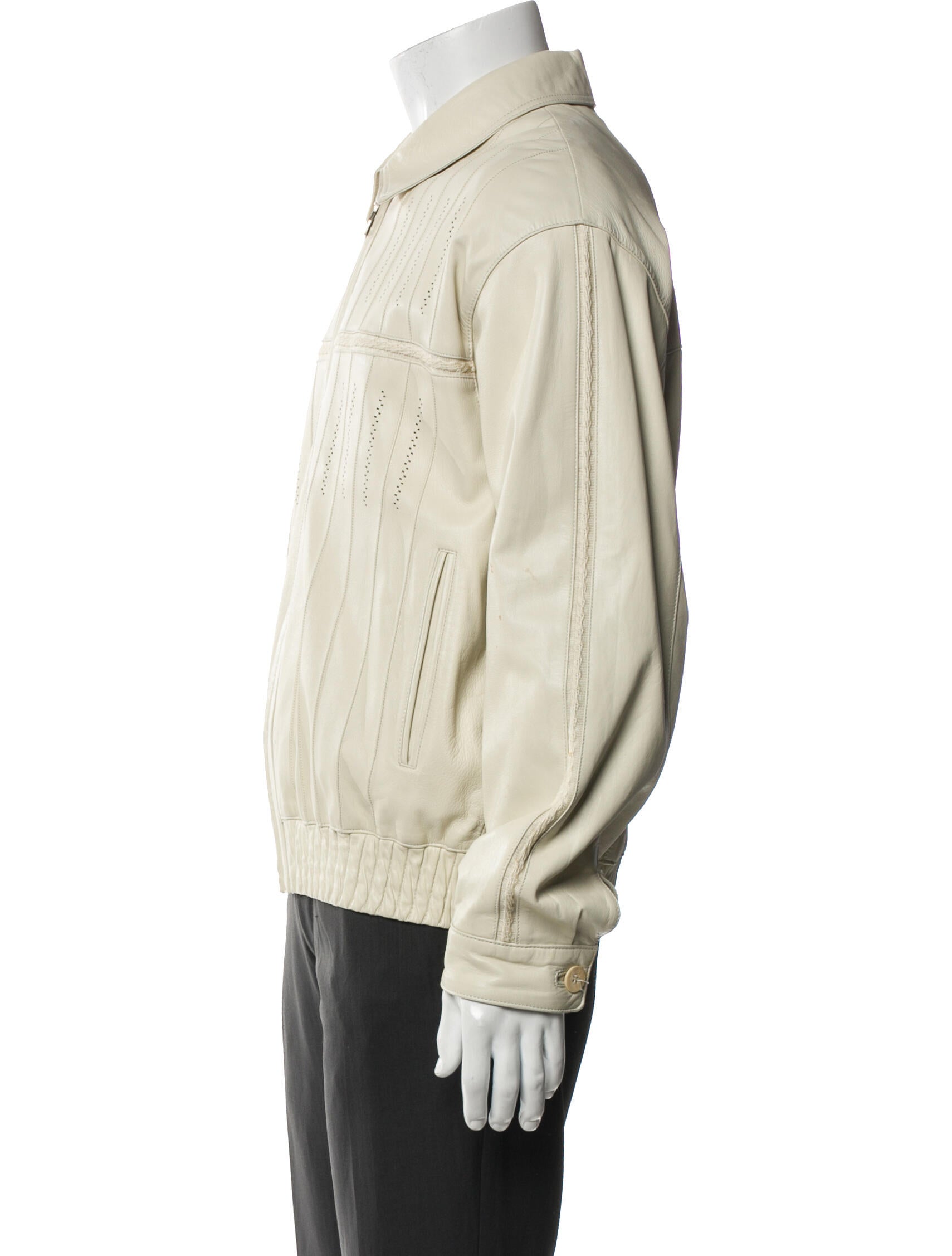 Torras Leather Trucker Jacket