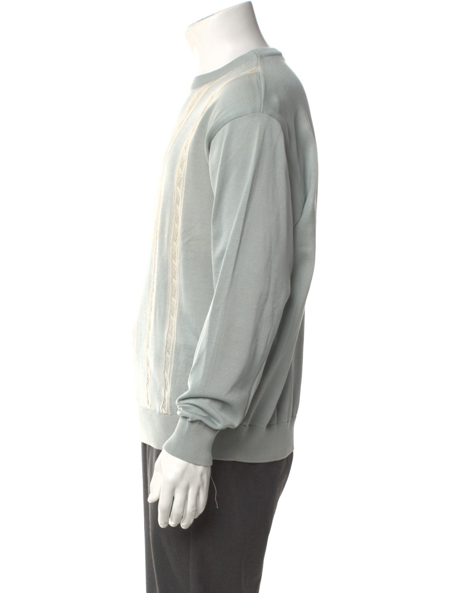 Torras Striped Crew Neck Pullover