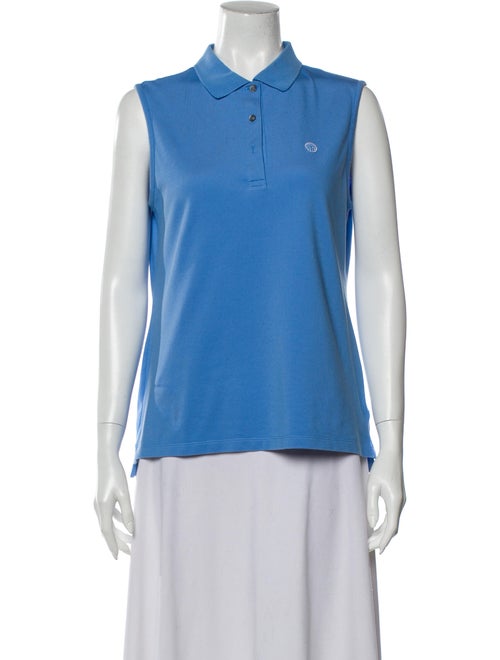 Tory Sport Sleeveless Polo Blue