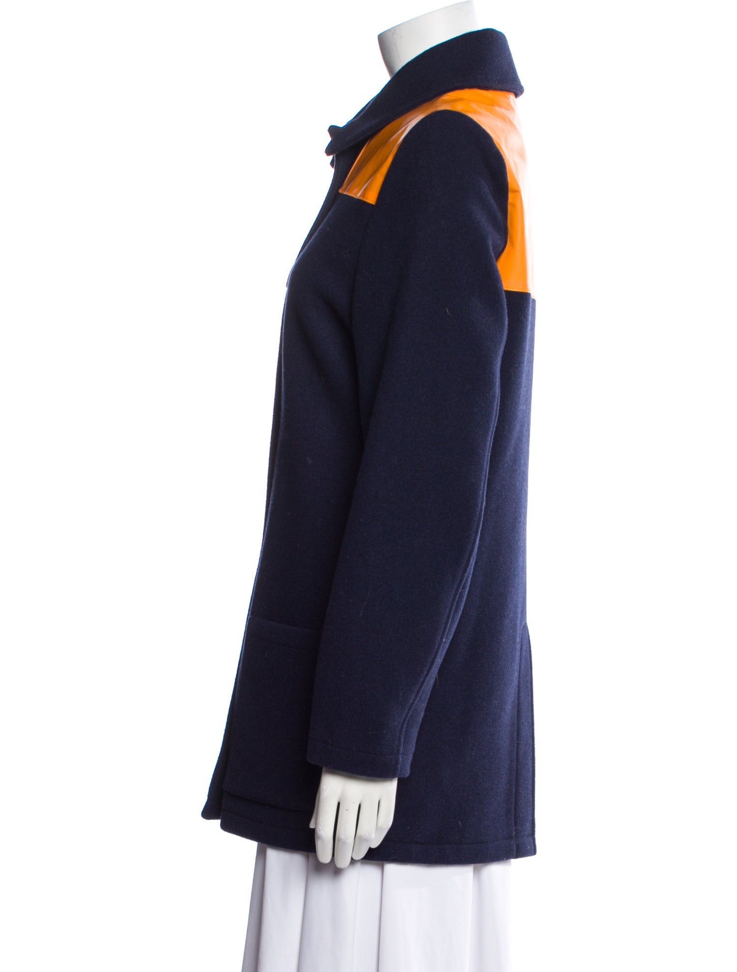 Tory Sport Colorblock Pattern Coat