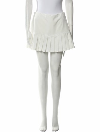 Tory Sport Pleated Accents Mini Skirt