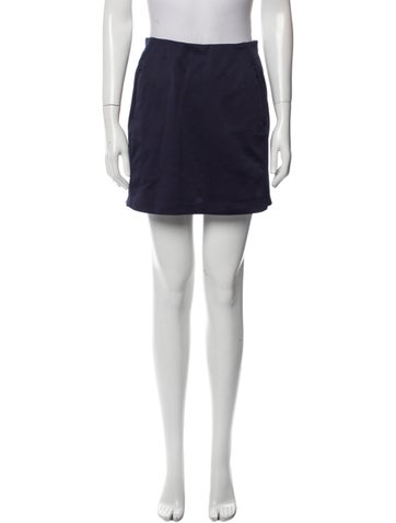 Tory Sport Skirts Embroidered Accent Mini Skirt XS