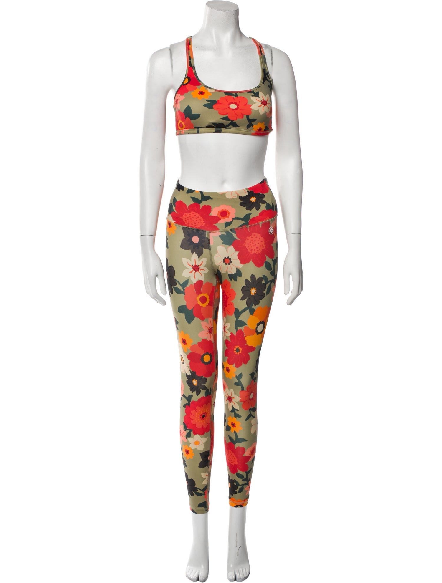 Tory Sport Floral Print Pant Set