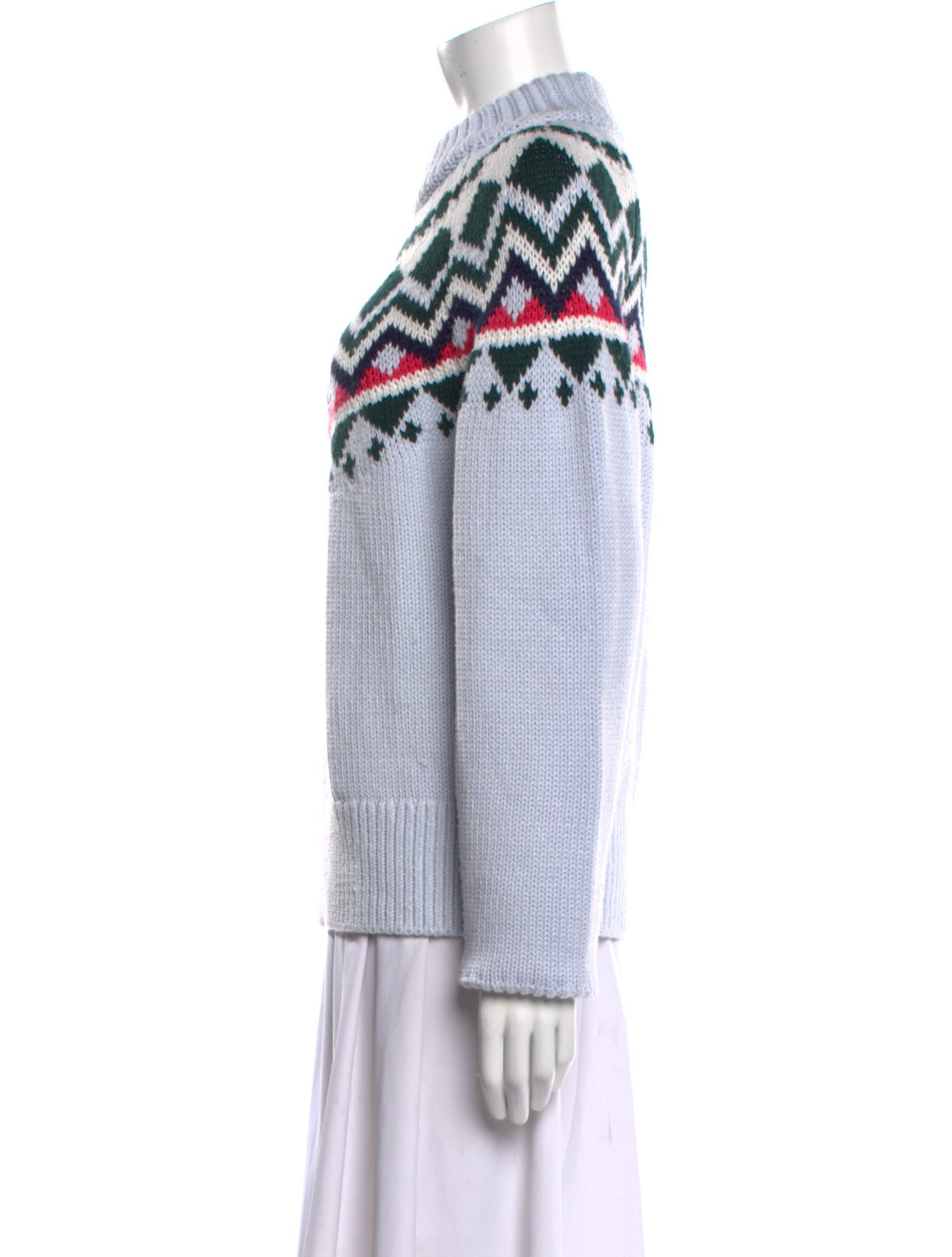 Tory Sport Merino Wool Printed Sweater