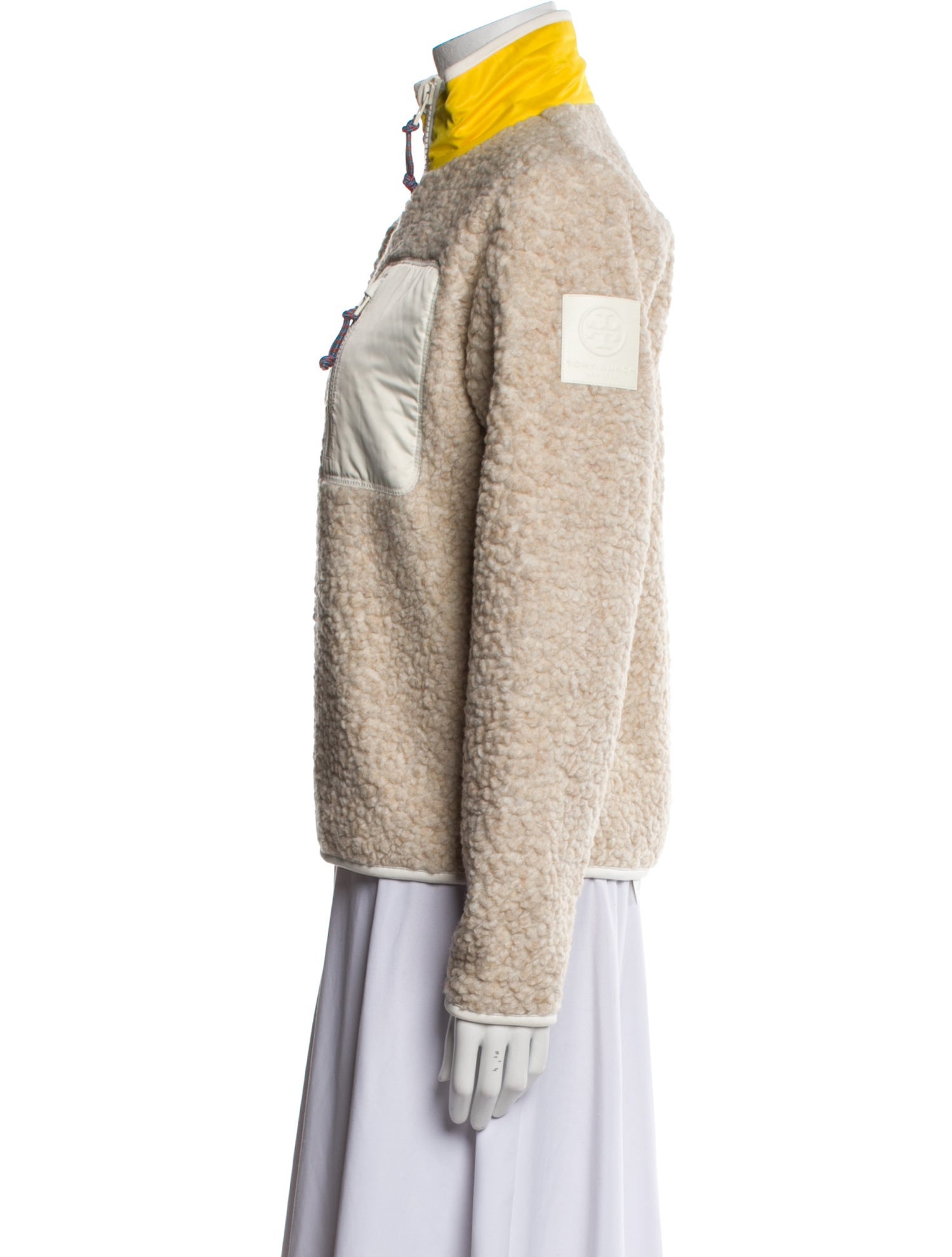 Tory Sport Shearling Fur Jacket