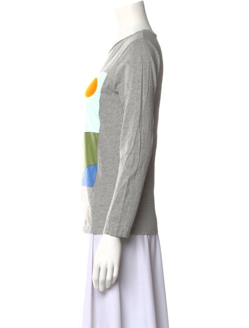 Tory Sport Graphic Print Crew Neck Sweatshirt