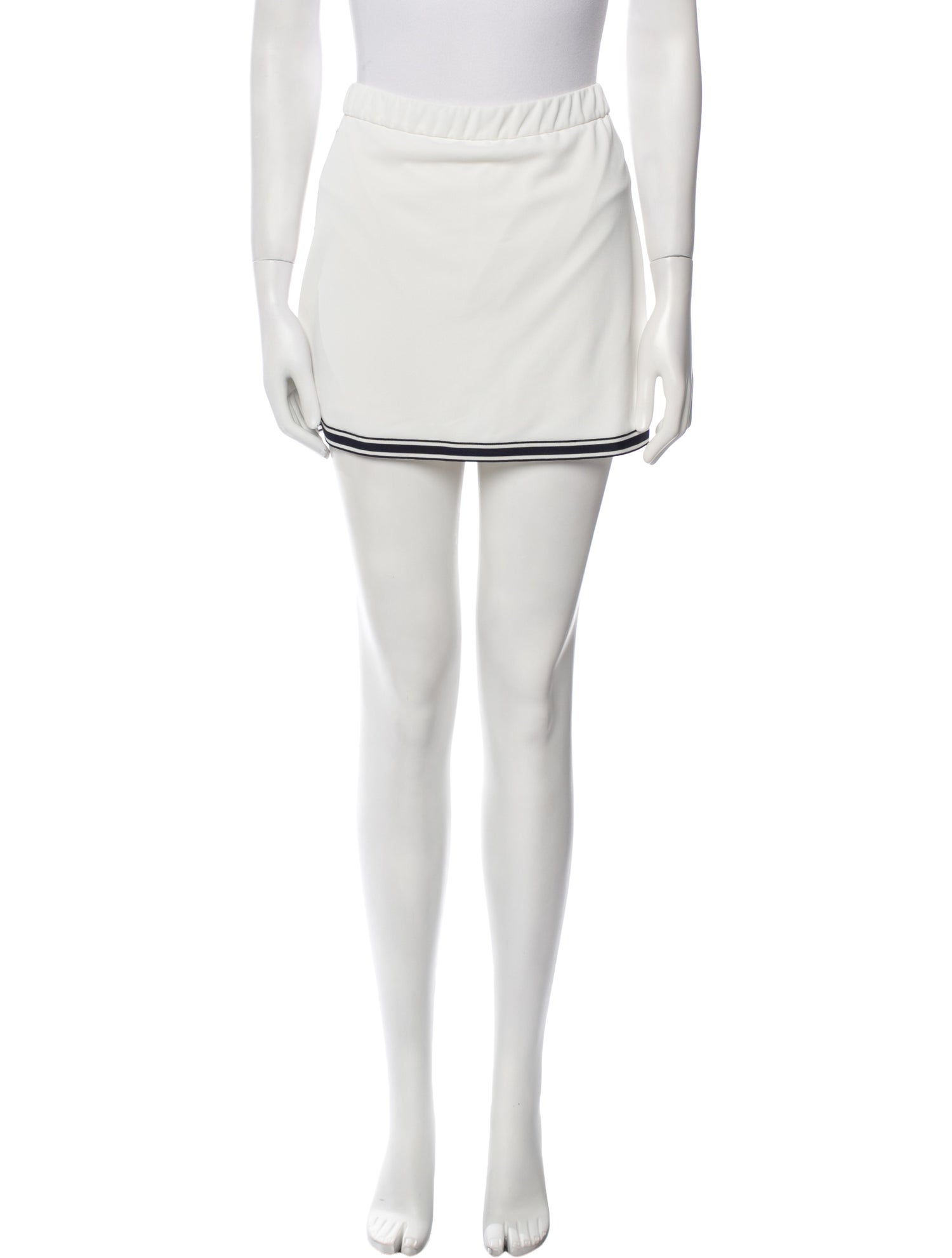 Tory Sport Embroidered Accent Mini Skirt