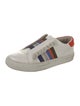 Tory Sport Leather Striped Sneakers