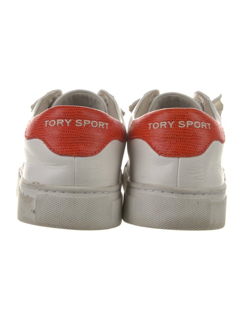 Tory Sport Leather Striped Sneakers