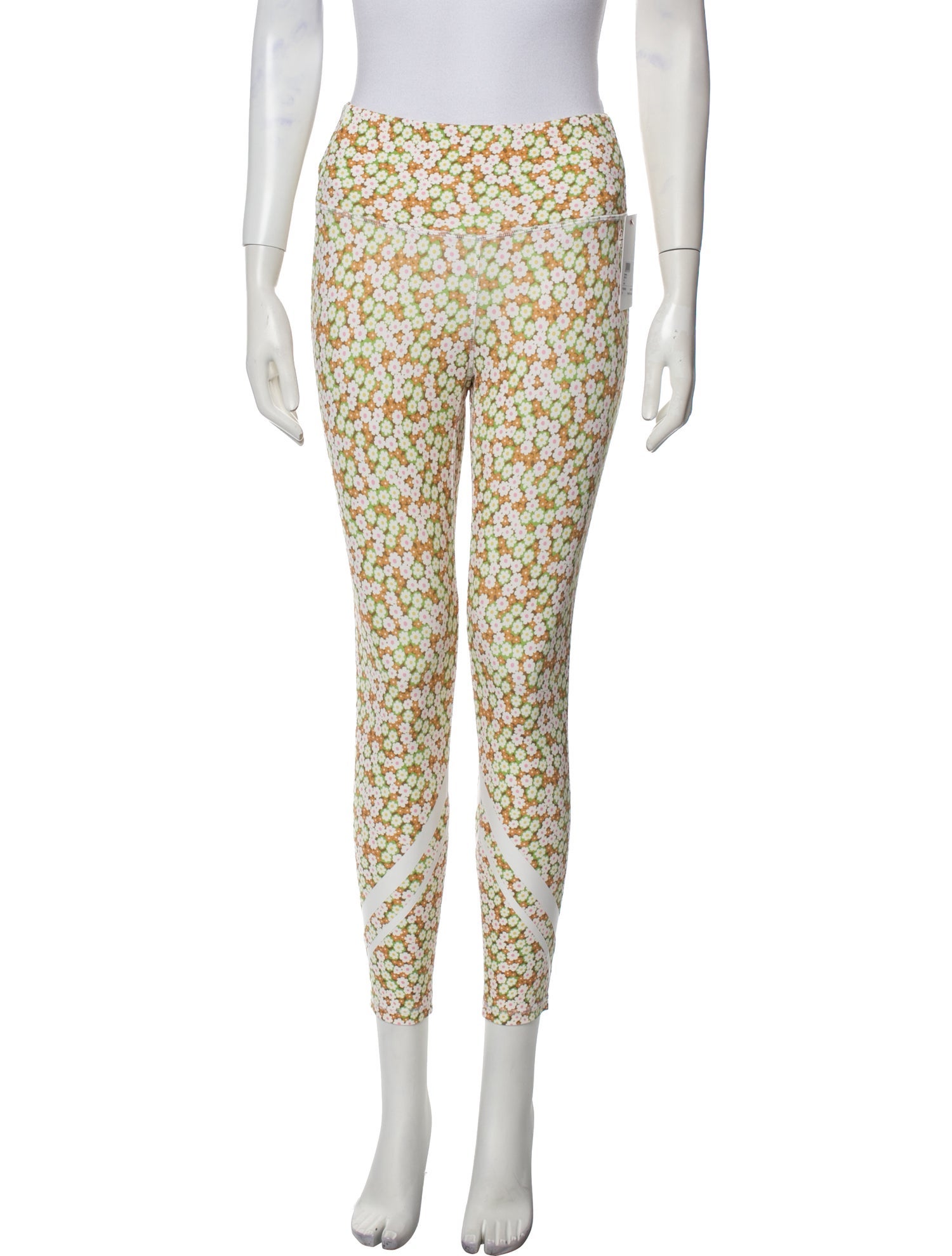 Tory Sport Floral Print Skinny Leg Pants
