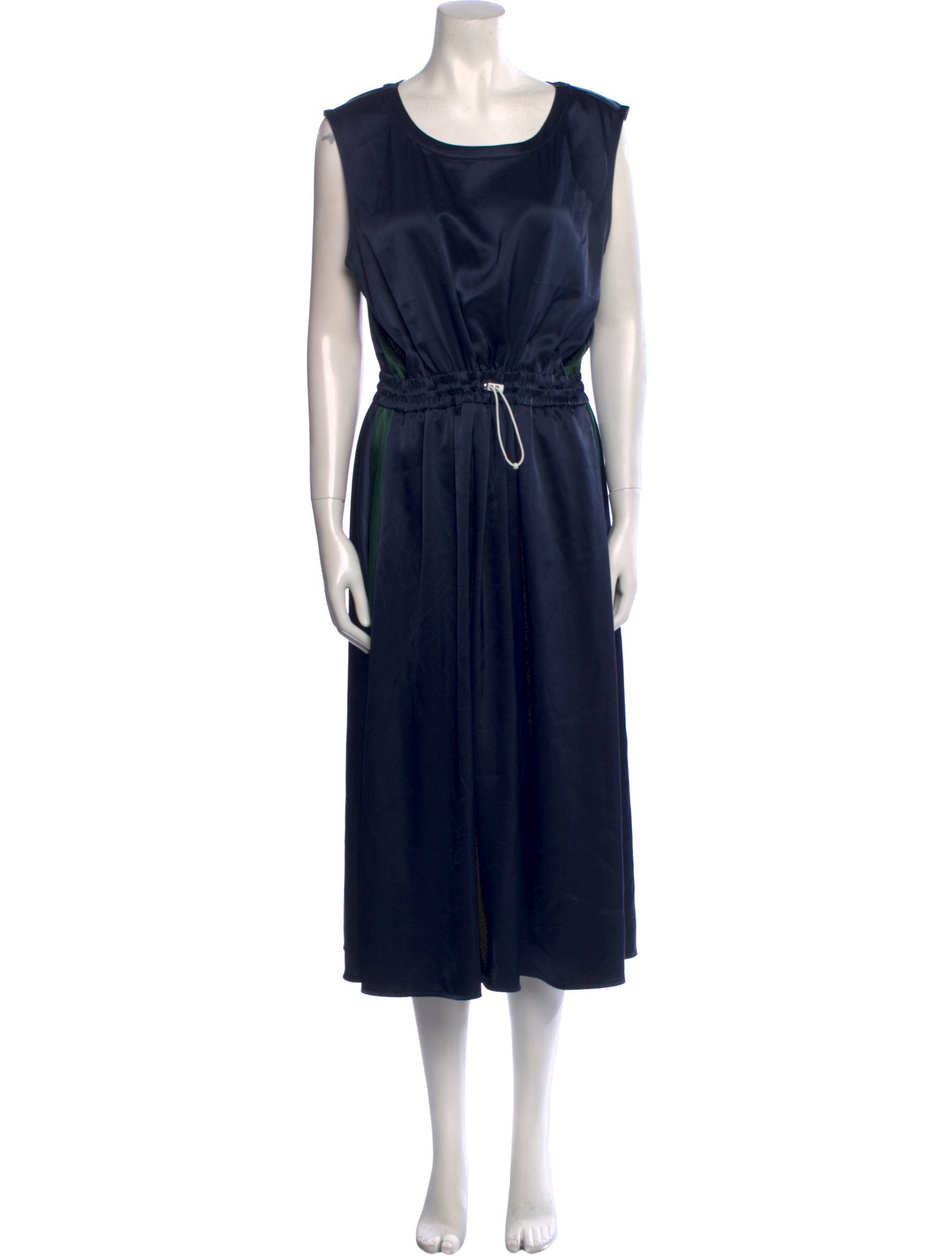 Tory Sport Scoop Neck Midi Length Dress