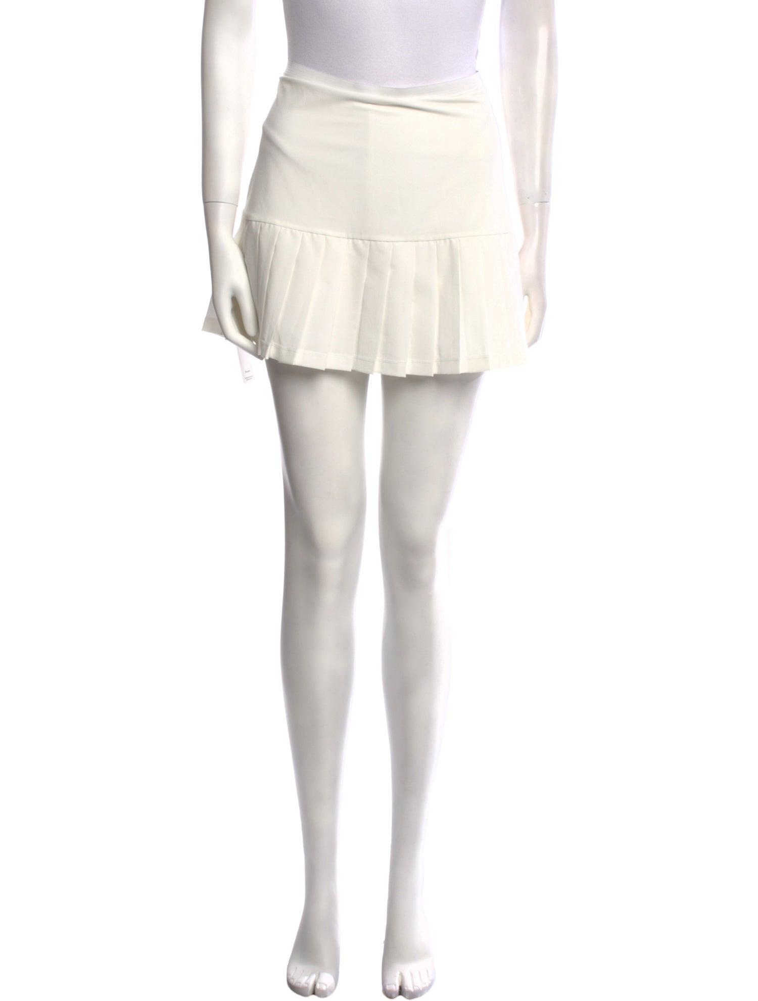 Tory Sport Pleated Accents Mini Skirt