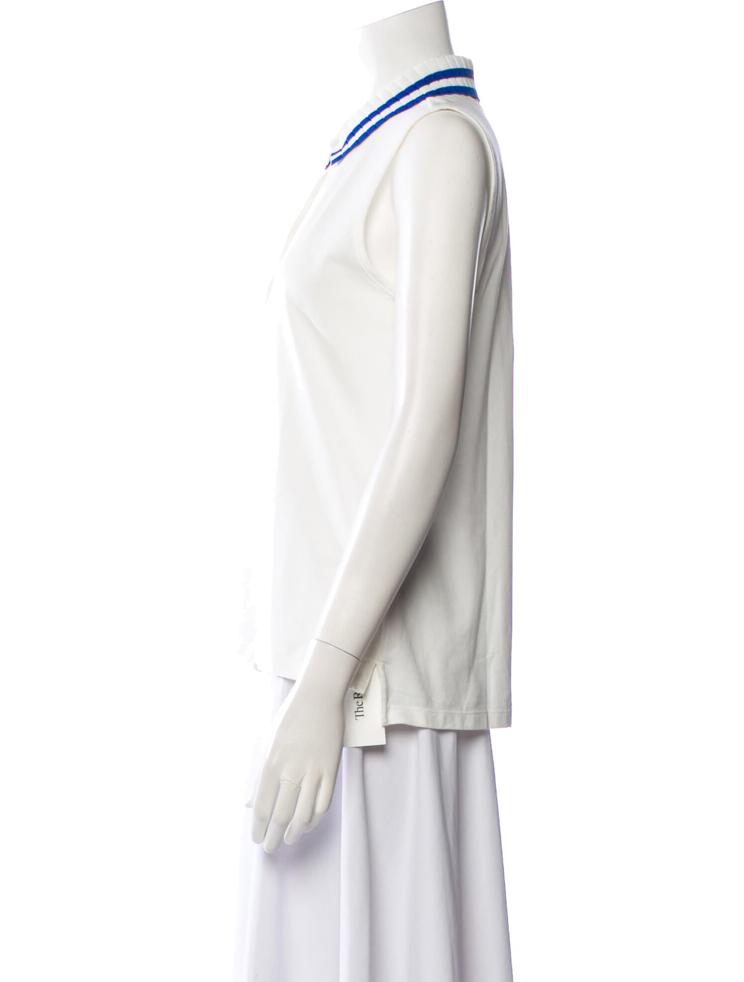 Tory Sport V-Neck Sleeveless Polo