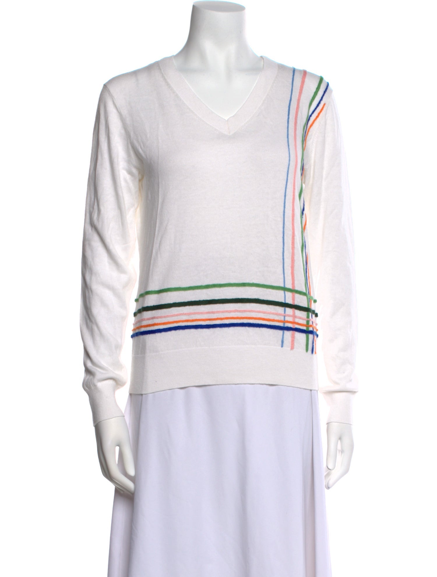 Tory Sport Patterned V-Neck Top