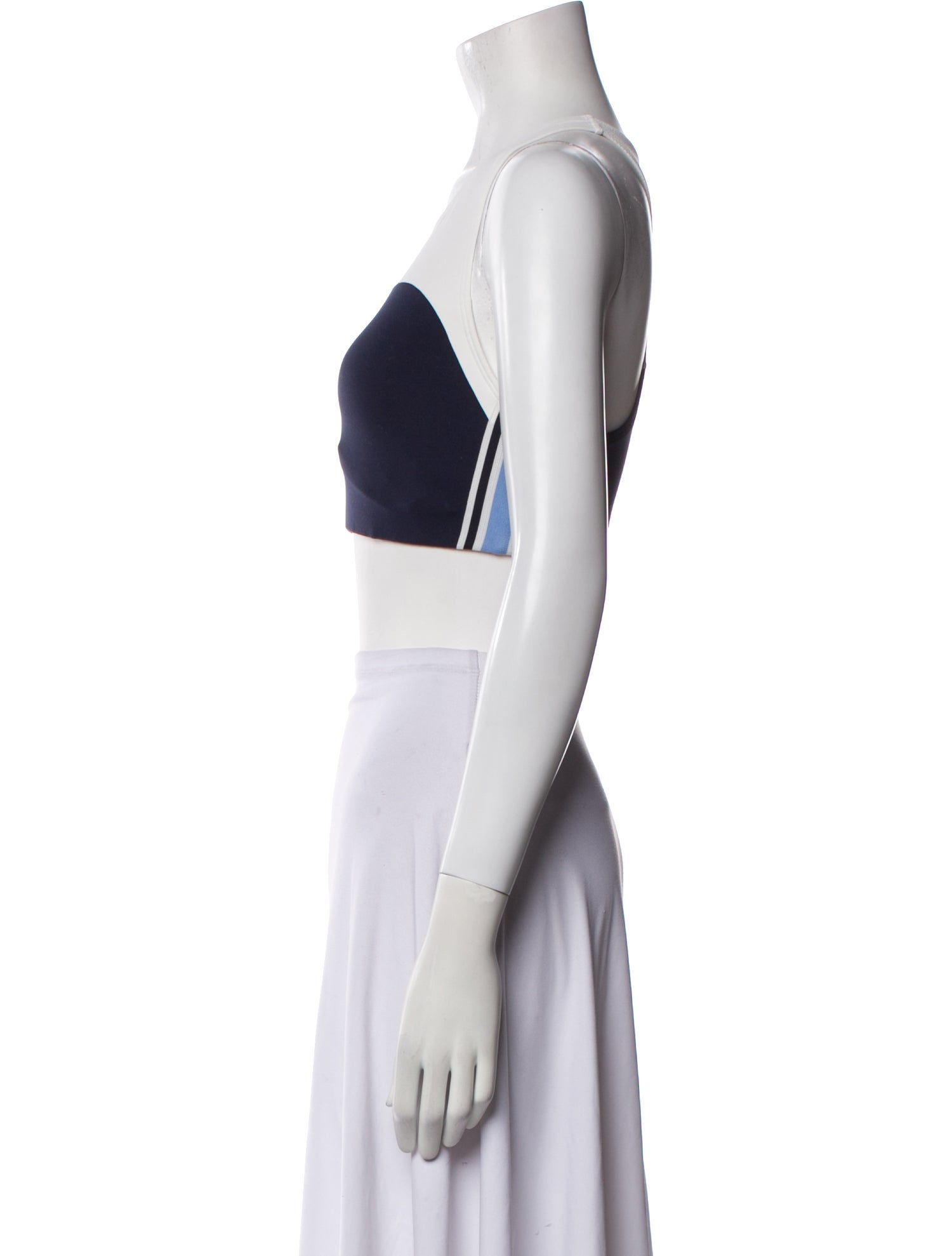 Tory Sport Strapless Crop Top