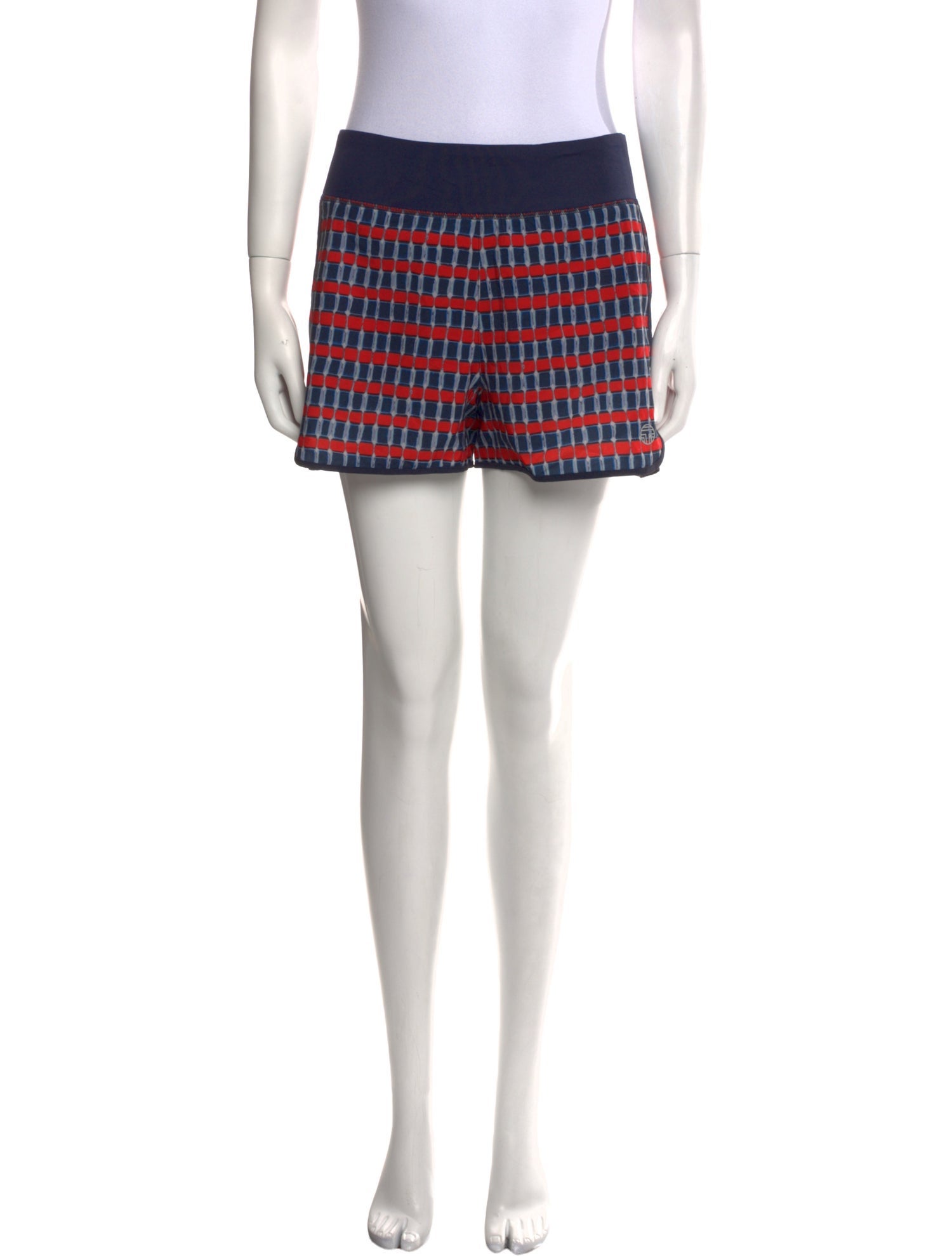 Tory Sport Printed Mini Shorts