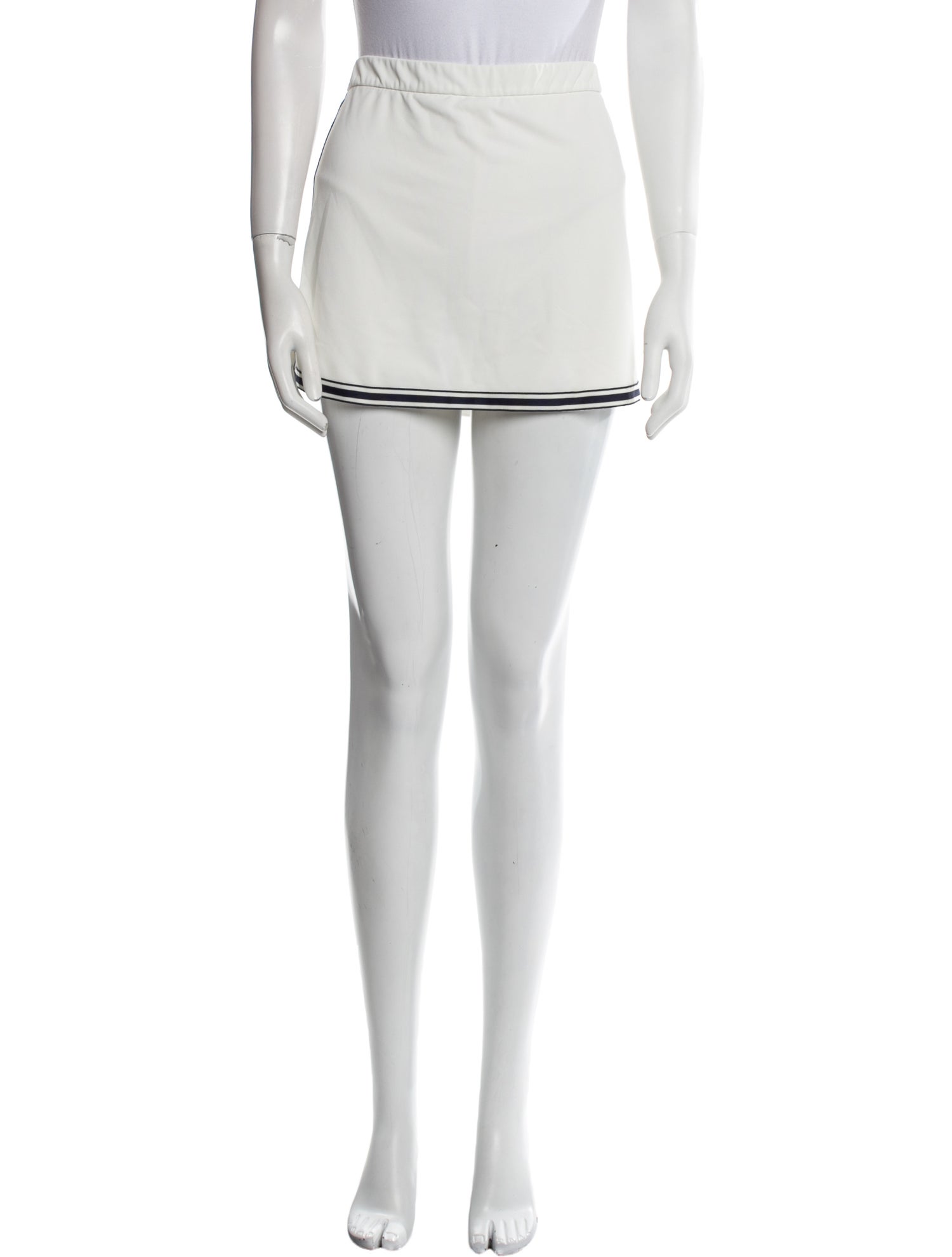 Tory Sport Embroidered Accent Mini Skirt