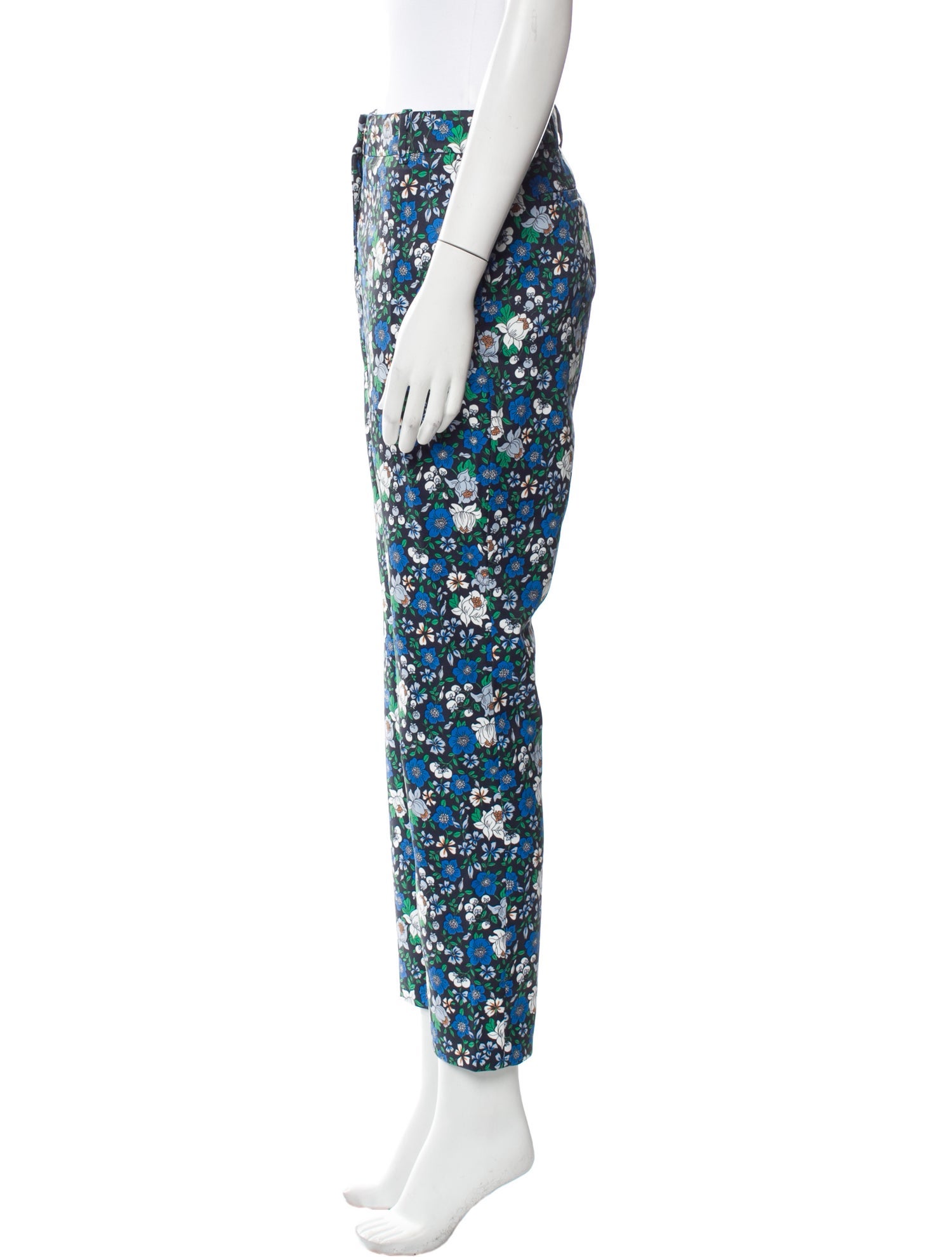 Tory Sport Floral Print Straight Leg Pants