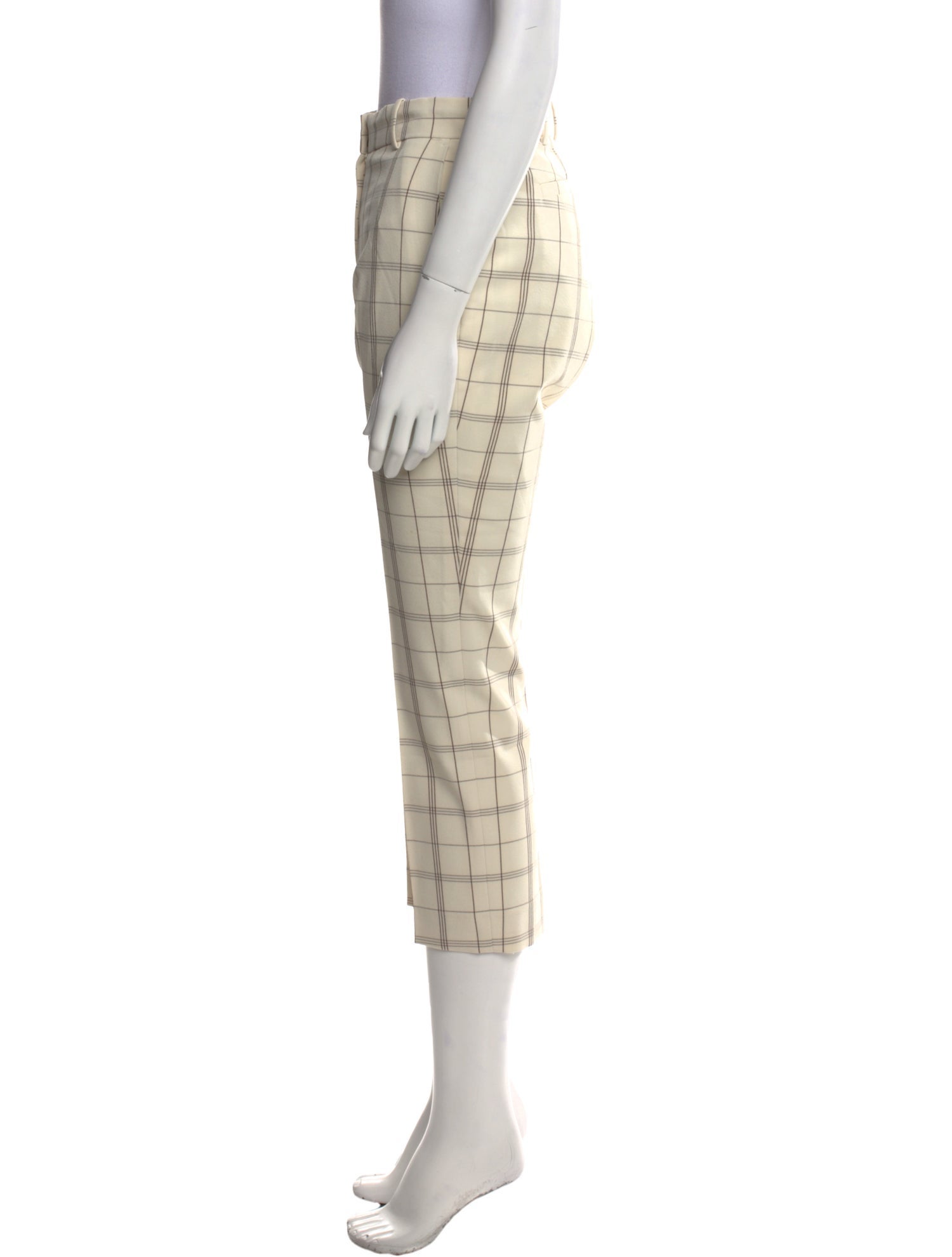 Tory Sport Plaid Print Straight Leg Pants