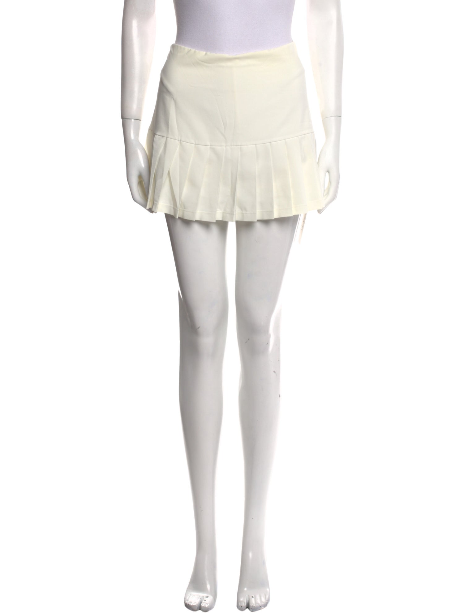 Tory Sport Pleated Accents Mini Skirt