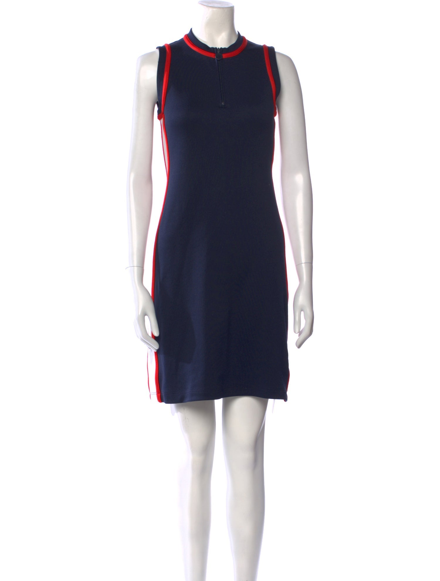Tory Sport Mock Neck Mini Dress
