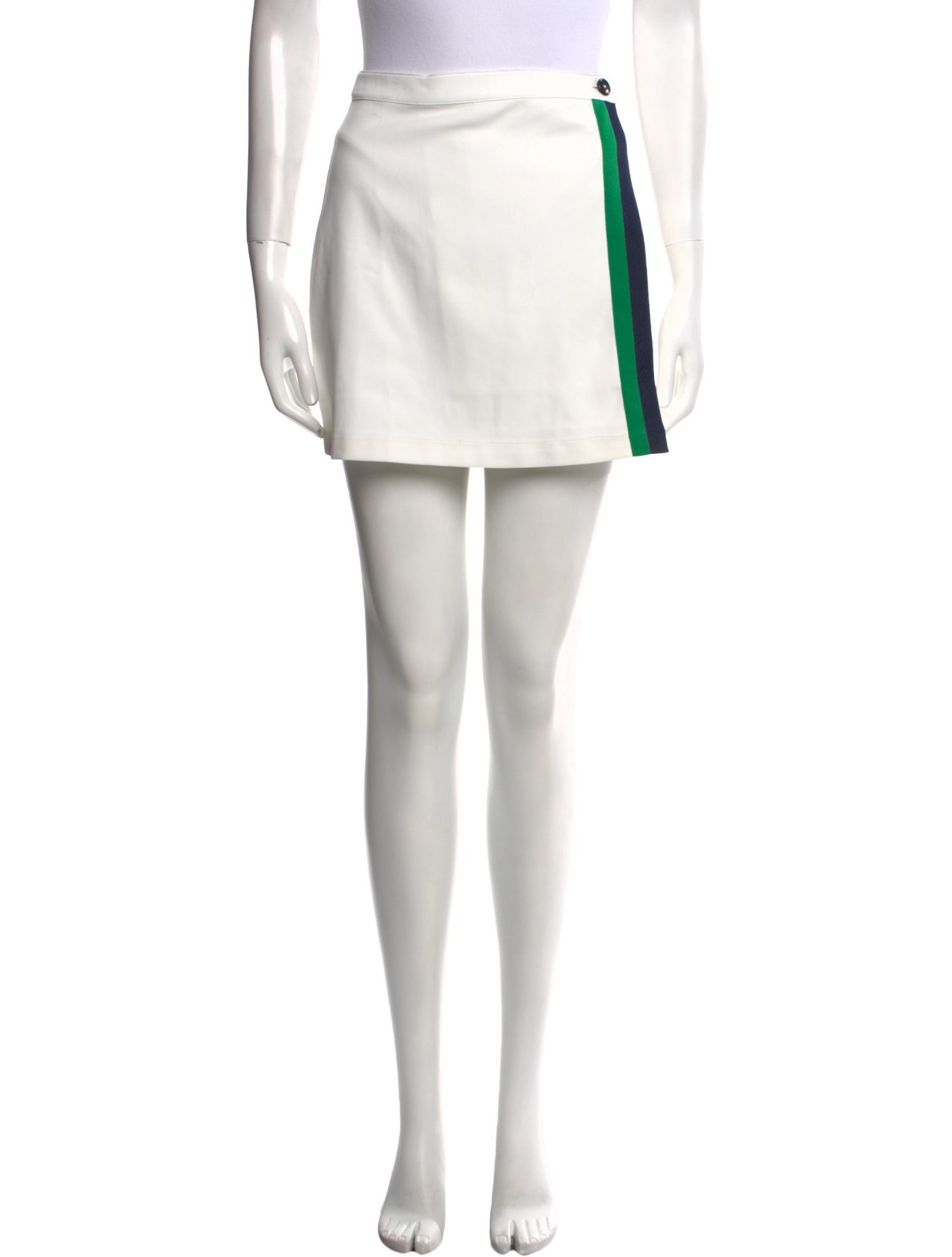 Tory Sport Grosgrain Trim Mini Skirt