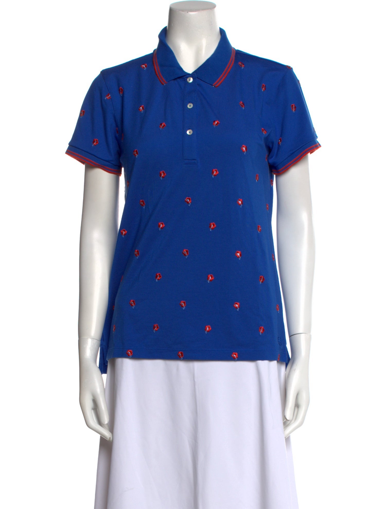 Tory Sport Printed Short Sleeve Polo