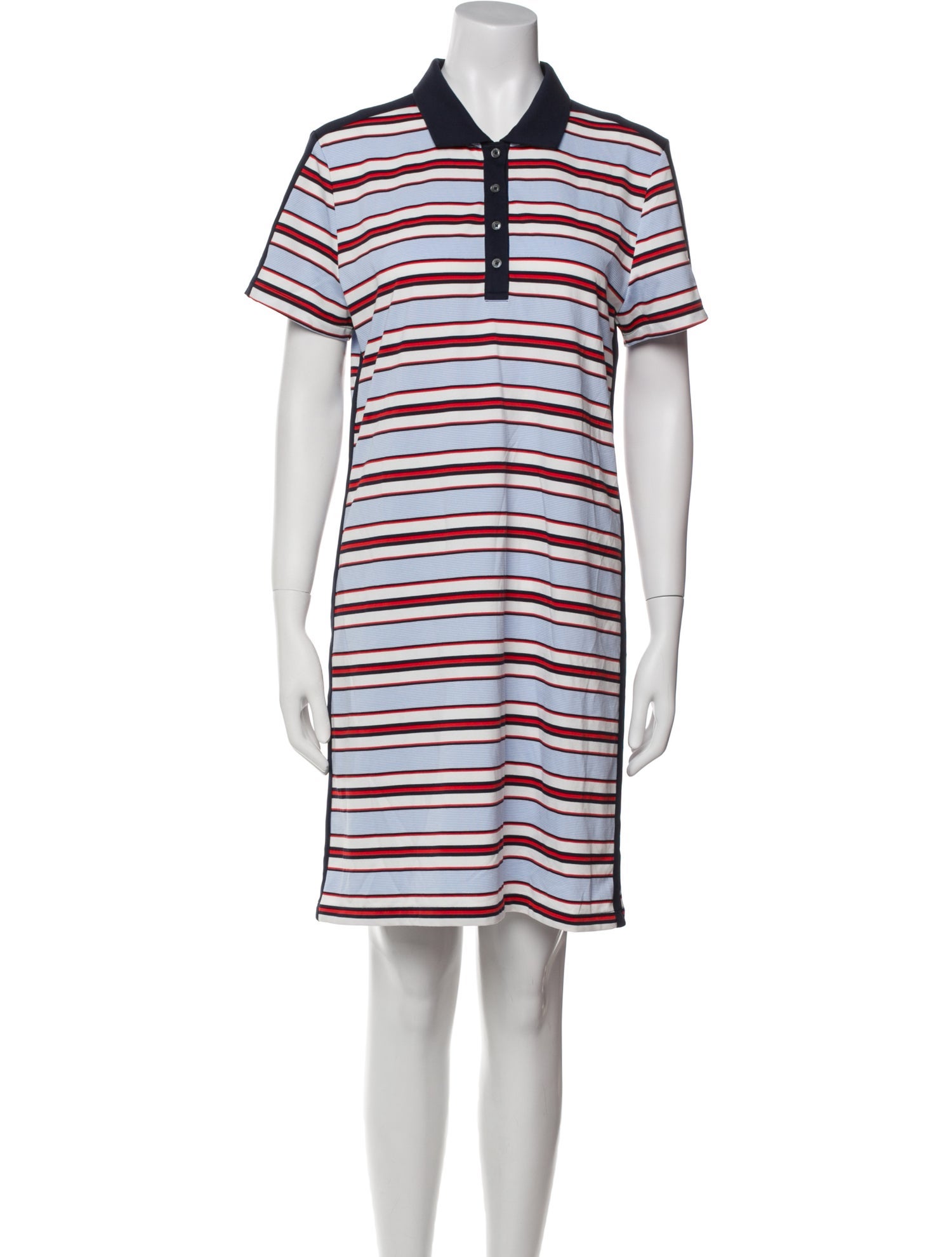 Tory Sport Striped Mini Dress