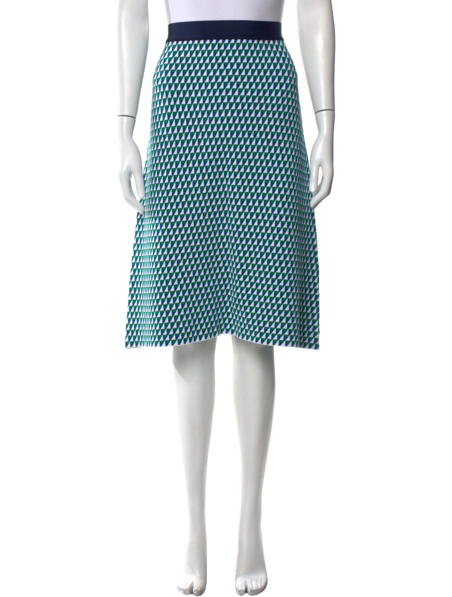 Tory Sport Printed Knee-Length Skirt