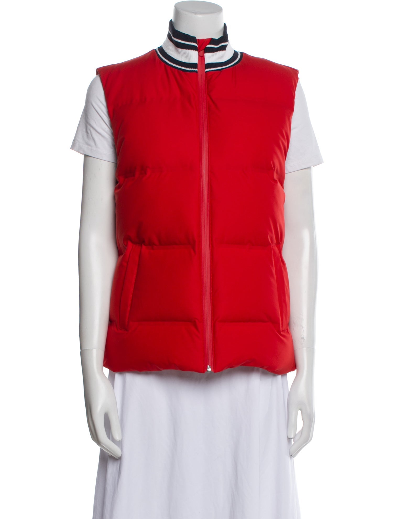 Tory Sport Colorblock Pattern Vest w/ Tags