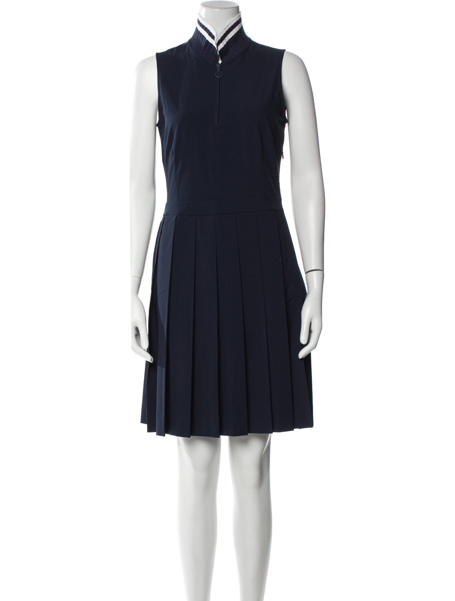 Tory Sport Mock Neck Knee-Length Dress w/ Tags