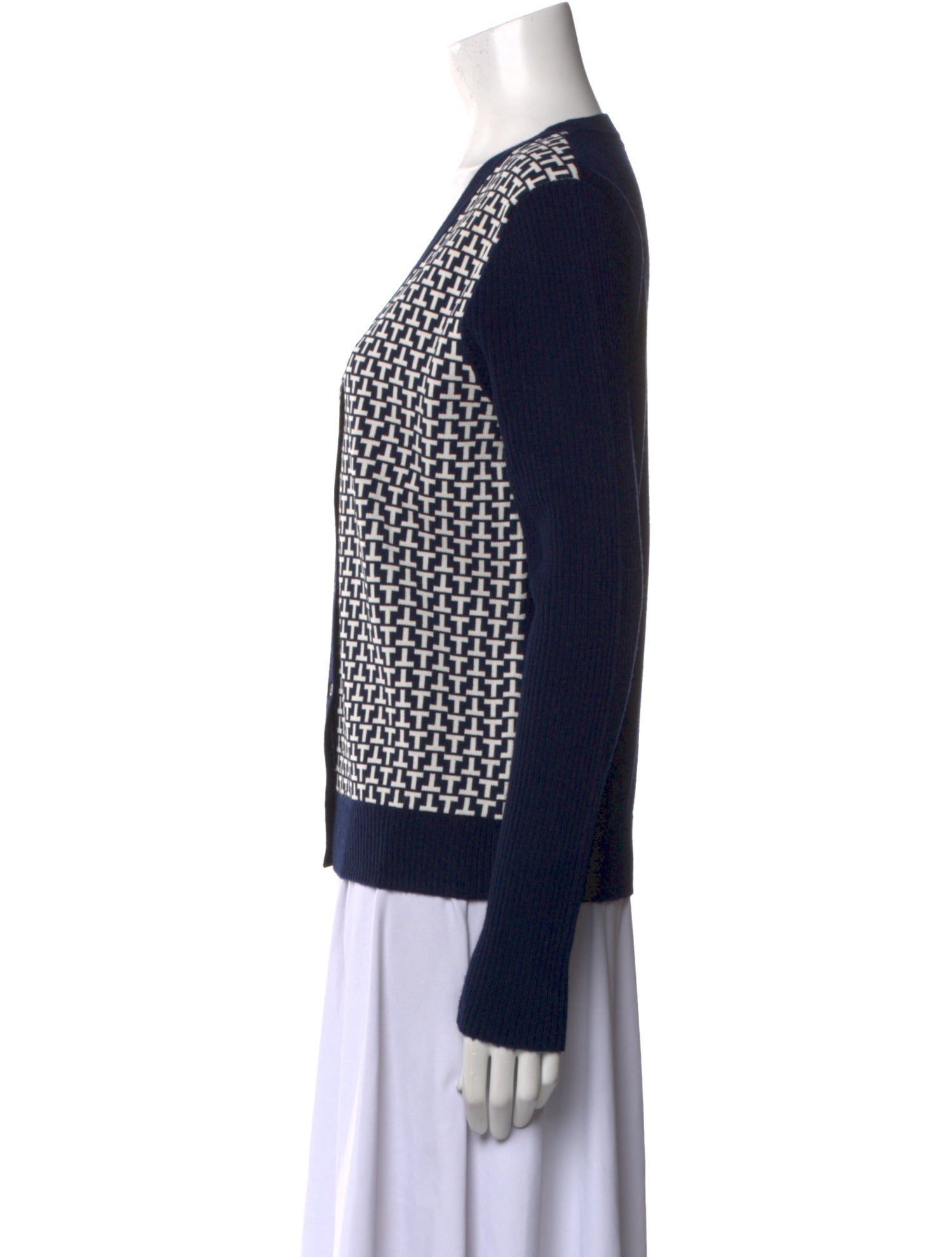 Tory Sport Merino Wool Printed Sweater