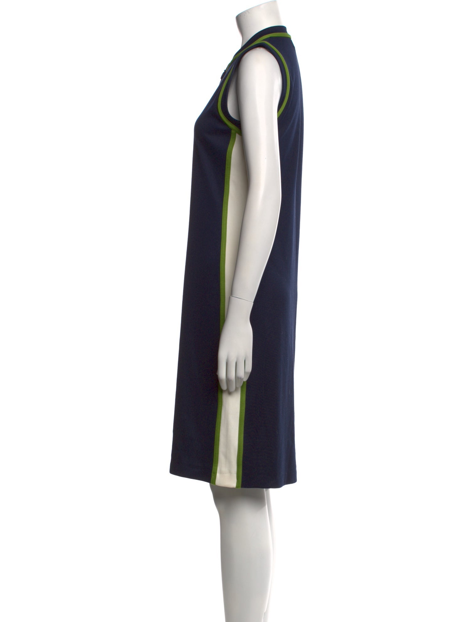 Tory Sport Crew Neck Knee-Length Dress