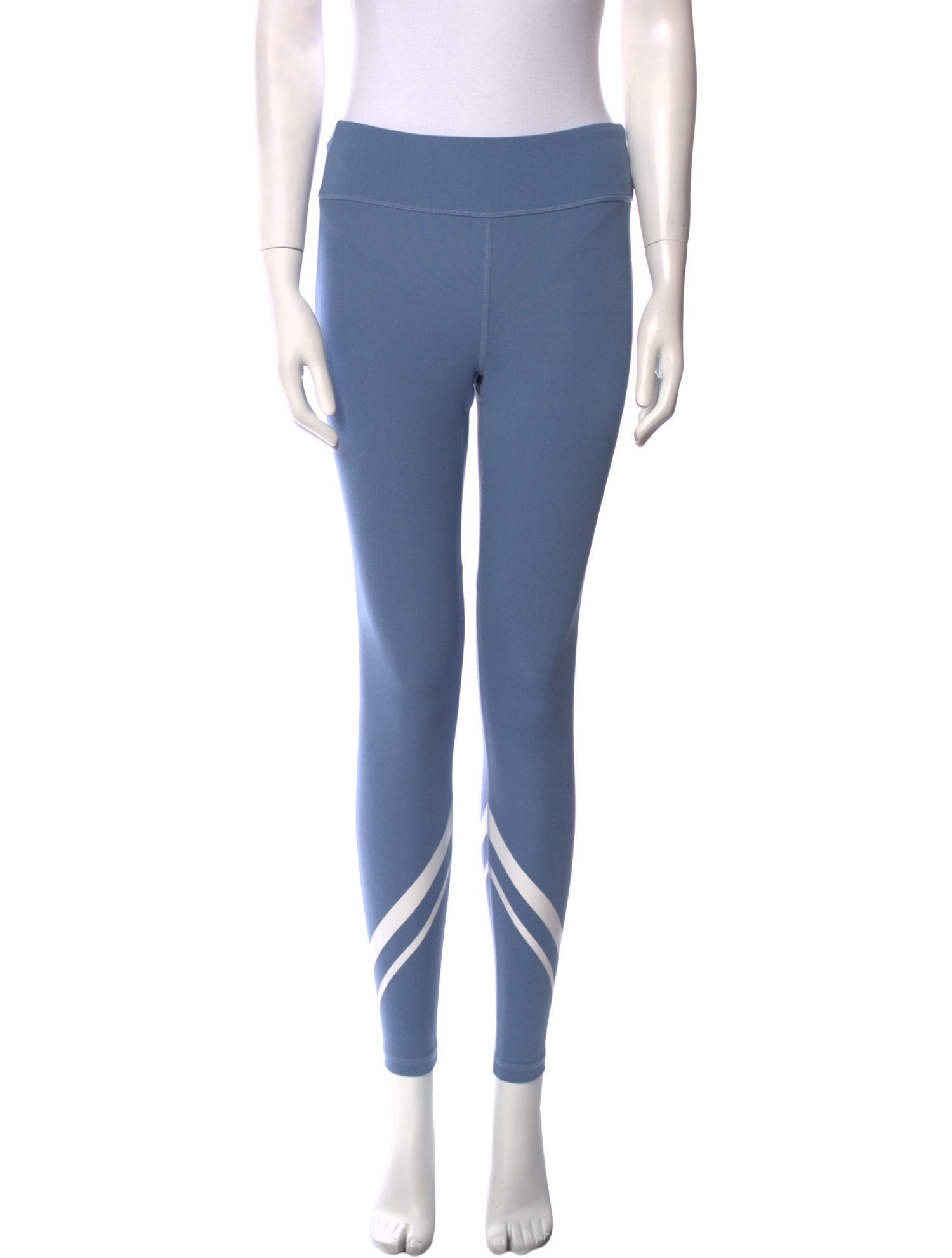 Tory Sport Striped Skinny Leg Pants