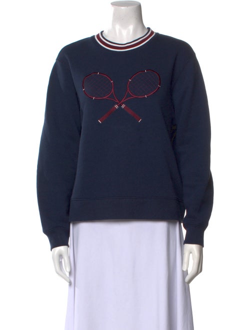 Tory Sport Crew Neck Long Sleeve Sweatshirt